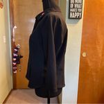 No Boundaries  Y2K vintage black 3/4 sleeve button up embroidered flowers size L Photo 3