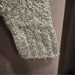 Mudd  Heather Brown Cropped Open Front Cardigan Size L EUC Photo 3