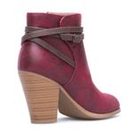 Shoedazzle SASHANNA Bootie in Burgundy size 8.5 Shoe Photo 10