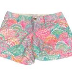 Lilly Pulitzer Callahan Shorts Women's Pink Multicolored size 0 SKU 1751 Photo 0