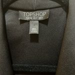 Topshop  Shiny Collar Oversized Button Vest Photo 5