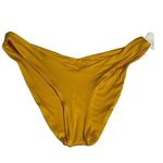 Monica Hansen Beachwear Babe Watch Bikini Bottom Honey Womens Size Medium Orange Photo 4