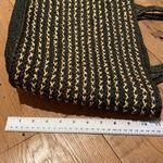 Annabel Ingall Australian Raffia Small Bibi Tote Gray V Deep Green Tan Cross Bag Photo 9