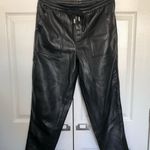 BLANK NYC Black  No Guidance Ankle Faux Leather Pants Size 28 Photo 3