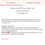 Free People • Groovy Kind Of Love Halter Top Photo 4