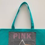 Via Penny Lane Reworked Apparel | Pink Floyd Cyan Green Nylon Tote Bag Photo 1