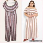 Lane Bryant  4 in 1 Convertible jumpsuit Women’s Plus Size 22/24 Malibu Dots Photo 1