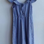 BP Nordstrom .  Preppy Striped Ruffle Dress M Photo 5