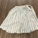 Anthropologie Mii‎ A La Mer  Cotton Striped Beach Boho Skirt Photo 0