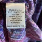 NWT Aratta 100% Cotton Duster Cardigan with Embroidered Cuffs and Attached Belt Blue Size L Photo 10