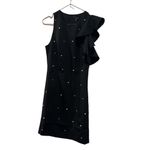 Lucy Paris  black dress with pearl embellished. Size Extra Small Photo 2