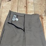 Vintage La Belle brown Houndstooth Midi Pencil Skirt W Slit Women’s‎ Size 5 Photo 7
