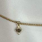 Diamond Shape Dainty Dangle Choker Necklace Gold Photo 2