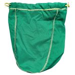 Crown Royal‎ Green Drawstring Bag Pouch Gold Trim Embroidered Logo Empty Cloth Photo 5