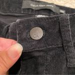 Calvin Klein Women’s Black Corduroy Ultimate Skinny Jeans Size 6x30 Photo 4