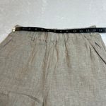 Quince 100% Linen Straight Leg Crop Pants Size XS Coastal Lightweight Minimalist Photo 7