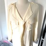Love Culture  Cream Semi Sheer Blouse Photo 1