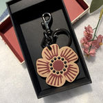 Coach  Willow Floral keychain/ Bag Charm Photo 5