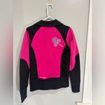 Pearl Izumi Women’s Medium M Pink Black Cycling Bike Jacket 1/4 zip long sleeve Photo 6