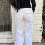 Old Navy Y2K 2000s  low waist white cargo pants size 4 Photo 2
