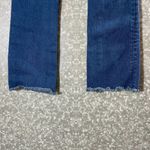 Free People  Medium Wash Raw Ankles Straight Leg Jeans - Size 27 - Mid Rise Waist Photo 6