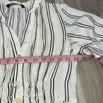 ZARA  striped button down casual lightweight dress size small Photo 7