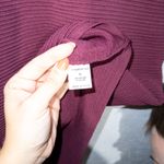 Tart Collections Purple Ribbed Bodycon Cutout Mini Dress Size Medium Photo 3