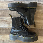 Dr. Martens Black Platform Boots Photo 1