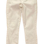 L'Agence  Margot Jeans Womens 27 Vintage White High Rise Skinny Velvet Stripe Photo 0