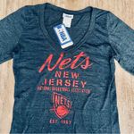 Nba  v neck Brooklyn nets t shirt Photo 1