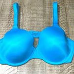 Vanity Fair  underwire lightly padded full coverage bra in turquoise.  38C Photo 0