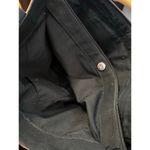 Chico's  Women's Bamboo Handles White Cat Beaded Tote Handbag Photo 6