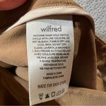 Wilfred Aritzia Pull On Crepe Flare Leg Trousers Dress Pants Size 4 EUC Tan Photo 3