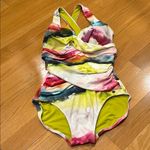 Calia women’s one piece swim suit size 8 . Purple Photo 0