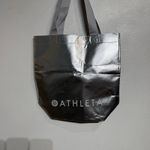 Athleta  Silver Reusable Shopping Tote Bag Sz M Photo 2