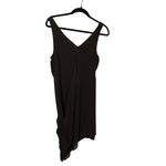 Alice + Olivia 100% Silk Brown Black Mini Dress Style C908954216 Size Large Photo 3