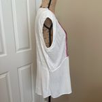 Lucky Brand Embroidered Linen Blend Tank Top Size 2XL Photo 1