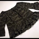 Sanctuary Camo Print Off the Shoulder Julia Top Photo 1