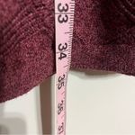 American Eagle Women’s Juniors  Knit 3/4 Sleeve Sweater Dress Size Small Burgundy Photo 3