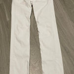 Rag and Bone  Women's Crisp White Straight Leg Jeans Photo 0