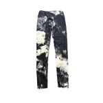 Alo‎ Airbrush Legging Black White Tie Dye Blotted Pant XS yoga pants athletic Photo 3