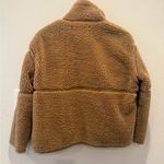 ZARA  Faux Fur Teddy Sherling Jacket in Camel Small Photo 5