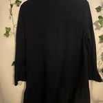 ME + EM Navy Blue Collared Zip Up Midi Dress Size 16 Photo 3