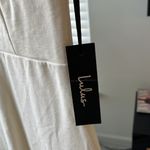 Lulus off white body con dress size L NWT Size L Photo 2