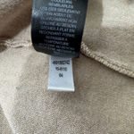 White House | Black Market Cowl Neck Long Sleeve Sweater Top Beige XS Photo 2