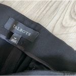 Talbots  Black Straight Leg Pants Women Size 14 Classic Business Casual Photo 2