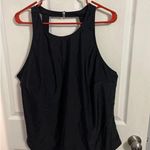 Holipick High Neck Tankini Top Black Size 20W New With Tag Photo 3