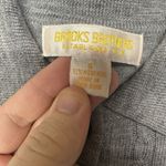 Brooks Brothers  Women’s Small Light Gray 100% Merino Wool Button Cardigan Photo 7