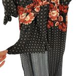 Chelsea and Violet Chelsea Violet‎ Sheer Boho Maxi Romper Floral Festival Small Photo 2