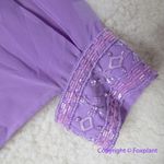 Marciano New!  by Guess Soft Lavender‎ Split Sleeve Chiffon mini Dress/ top, S Photo 8